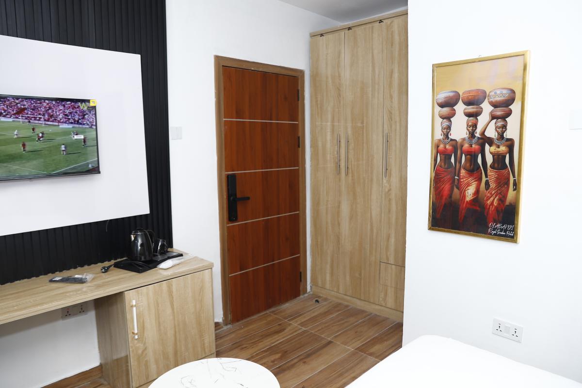 Hotel Room Background Image